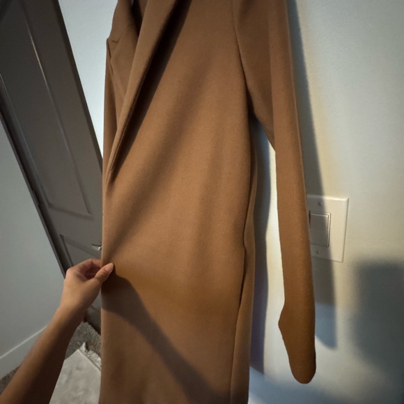 Zara Rich Brown Coat - Picture 2 of 8